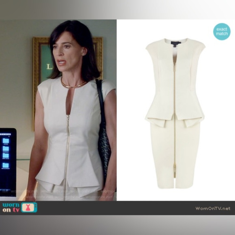 Ted Baker “Janthum” Peplum Zip-Front Dress – Size 2 (Excellent Condition) - Picture 2 of 10